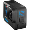 Gopro hero12 noir - caméra d'action étanche avec vidéo ultra hd 5.3k60, photos 27mp, hdr, capteur d'image 1/1.9", diffusion en d
