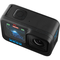 Gopro hero12 noir - caméra d'action étanche avec vidéo ultra hd 5.3k60, photos 27mp, hdr, capteur d'image 1/1.9", diffusion en d