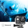 AKASO V50 Elite Caméra Sport 4K 60FPS Kit de Perche à Selfie- Comprend 20MP Camera Sport Etanche avec Trépied Selfie Stick de 60