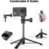 AKASO V50 Elite Caméra Sport 4K 60FPS Kit de Perche à Selfie- Comprend 20MP Camera Sport Etanche avec Trépied Selfie Stick de 60