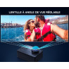 WOLFANG GA300 Caméra Action 4K, Étanche 40m avec Carte Mémoire 32 Go, WiFi 60FPS 24MP, Zoom 8X + Grand Angle 170° EIS, Télécomma