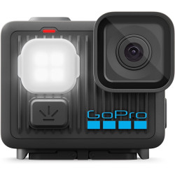 GoPro LIT Hero - Caméra d'action légère, compacte et étanche avec éclairage intégré, vidéo Ultra HD 4K60, Photo 12 MP, écran Tac
