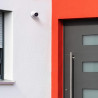 kwmobile Caméra de Surveillance Factice - Lot 2X Fausse Caméra CCTV avec LED Sécurité Maison ou Magasin - Dôme Dissuasif pour In