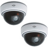 ELRO CDD15F Caméra dôme factice d'intérieur - Flash - Paquet de 2