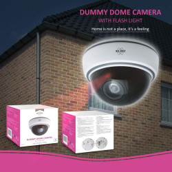 ELRO CDD15F Caméra dôme factice d'intérieur - Flash - Paquet de 2