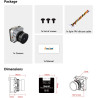 RunCam Phoenix 2 Micro FPV Camera 1000TVL FOV 155° Super Global WDR Day&Night Freestyle Cam with 2.1mm Lens 4:3/16:9 Switchable 