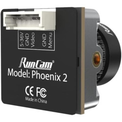 RunCam Phoenix 2 Micro FPV Camera 1000TVL FOV 155° Super Global WDR Day&Night Freestyle Cam with 2.1mm Lens 4:3/16:9 Switchable 