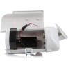1 Grande caméra de Surveillance Solaire Dummy pour l'extérieur - Caméra factice avec Objectif et caméra Clignotante - Surveillan