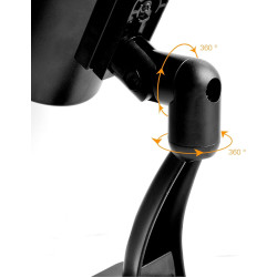 Caméra de sécurité Factice, Lumière LED Clignotante, Fausse Caméra à Piles, Fausse sécurité Extérieure avec Vis de Montage et Au