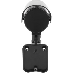 Caméra de sécurité Factice, Lumière LED Clignotante, Fausse Caméra à Piles, Fausse sécurité Extérieure avec Vis de Montage et Au