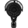 Caméra de sécurité Factice, Lumière LED Clignotante, Fausse Caméra à Piles, Fausse sécurité Extérieure avec Vis de Montage et Au