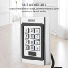 Clavier de Porte de Garage, Système de Contrôle d'accès Automatique, Sécurité Métallique, Ouvre-porte Intégré.