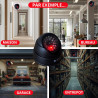 Camera factice avec LED, Camera factice