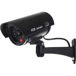 DUMMY CAMERA IR1100 Camera CCTV factice d'extérieur (Noir)