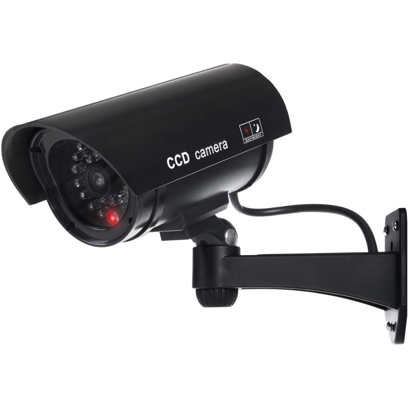 DUMMY CAMERA IR1100 Camera CCTV factice d'extérieur (Noir)