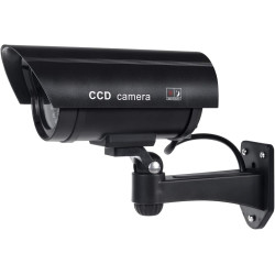 DUMMY CAMERA IR1100 Camera CCTV factice d'extérieur (Noir)