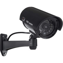 DUMMY CAMERA IR1100 Camera CCTV factice d'extérieur (Noir)
