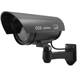 DUMMY CAMERA IR1100 Camera CCTV factice d'extérieur (Noir)