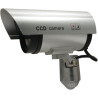 DUMMY CAMERA IR1100 Camera CCTV factice d'extérieur (Argent)