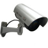 DUMMY CAMERA IR1100 Camera CCTV factice d'extérieur (Argent)