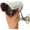 DUMMY CAMERA IR1100 Camera CCTV factice d'extérieur (Argent)