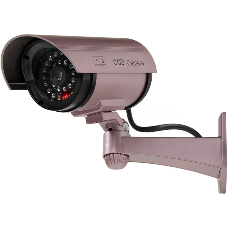 DUMMY CAMERA IR1100 Camera CCTV factice d'extérieur (violet)