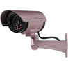 DUMMY CAMERA IR1100 Camera CCTV factice d'extérieur (violet)