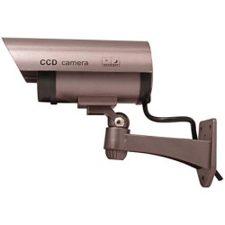 DUMMY CAMERA IR1100 Camera CCTV factice d'extérieur (violet)