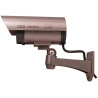 DUMMY CAMERA IR1100 Camera CCTV factice d'extérieur (violet)