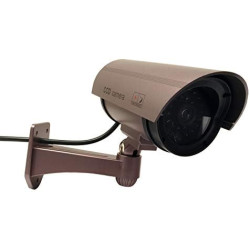 DUMMY CAMERA IR1100 Camera CCTV factice d'extérieur (violet)