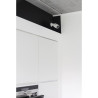 CHACON Caméra factice en Aluminium - Blanc - LED Bleue