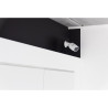 CHACON Caméra factice en Aluminium - Blanc - LED Bleue
