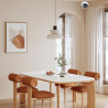 Caméra factice dôme avec lumière LED clignotante : Lot de 3 caméras factices pour l'intérieur et l'extérieur, caméra de surveill