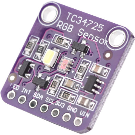 Capteur de Couleur, Module de Reconnaissance Lumineuse RVB avec Fonctionnalités de Gestion de L'alimentation, adapté à