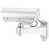 Caméra de surveillance factice avec détecteur de mouvement et fonction alarme [VisorTech]