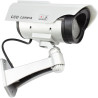 com-four® 2X Caméra factice pour l'extérieur - caméra factice avec Support Mural - Camera Exterieur - Camera factice (02 pièces)