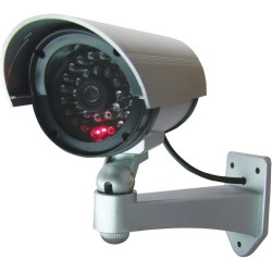 tempo di saldi 5 Faux Caméras De Surveillance en Plein Air Lumière LED Clignotant Infrarouge