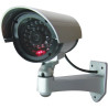 tempo di saldi 6 Faux Caméras De Surveillance en Plein Air Lumière LED Clignotant Infrarouge