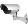 tempo di saldi 8 Faux Caméras De Surveillance en Plein Air Lumière LED Clignotant Infrarouge