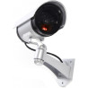 tempo di saldi 8 Faux Caméras De Surveillance en Plein Air Lumière LED Clignotant Infrarouge