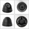 PORFOYO 4 Pièces Caméra Dôme Factice, Caméra Factice De Surveillance CCTV, Fausse De Sécurité, Surveillance Virtuelle De Sécurit