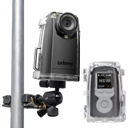 Brinno BCC300-C Kit Vidéo Timelapse - Caméra TLC300 1080P FHD HDR, Écran LCD IPS, Boîtier Protecteur Classe IPX4, Pince de Fixat