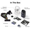Brinno BCC300-C Kit Vidéo Timelapse - Caméra TLC300 1080P FHD HDR, Écran LCD IPS, Boîtier Protecteur Classe IPX4, Pince de Fixat