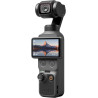 Bundle Essentiel DJI Osmo Pocket 4, caméra vlog de Poche avec nacelle, capteur CMOS 1 Pouce et 4K/240 IPS, stabilisation sur 3 A