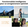 Bundle Essentiel DJI Osmo Pocket 4, caméra vlog de Poche avec nacelle, capteur CMOS 1 Pouce et 4K/240 IPS, stabilisation sur 3 A
