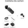Bundle Standard DJI Osmo Pocket 4, caméra vlog de Poche avec nacelle, capteur CMOS 1 Pouce et 4K/240 IPS, stabilisation sur 3 Ax