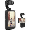 AgfaPhoto Gimbal Realimove MC3X - Caméra Stabilisateur 3 Axes 4K Ultra HD, Écran Tactile Rotatif 3,5", 20 MP, Suivi de Visage, V