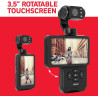 AgfaPhoto Gimbal Realimove MC3X - Caméra Stabilisateur 3 Axes 4K Ultra HD, Écran Tactile Rotatif 3,5", 20 MP, Suivi de Visage, V