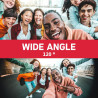 AgfaPhoto Gimbal Realimove MC3X - Caméra Stabilisateur 3 Axes 4K Ultra HD, Écran Tactile Rotatif 3,5", 20 MP, Suivi de Visage, V