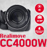 AgfaPhoto Realimove CC4000W - Caméscope Étanche 4K, Écran Tactile 3'', Zoom Numérique 18x, Vidéo 2.7K, Photo 24MP, Modes d'Enreg